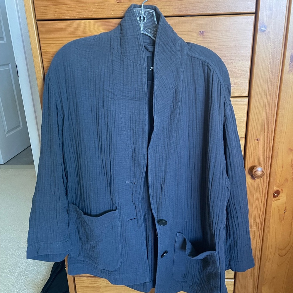 Madewell black cardigan/jacket size M